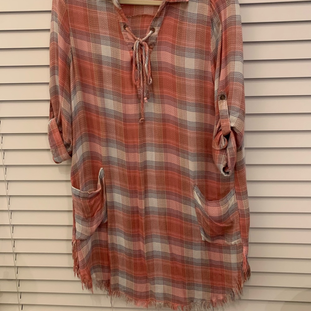 Like new plaid dress